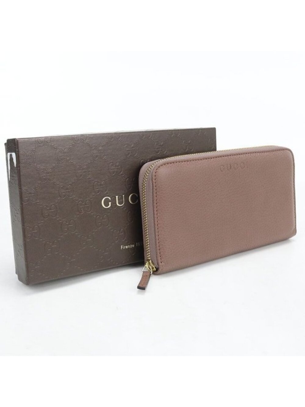Gucci Wallet Zip Around Leather